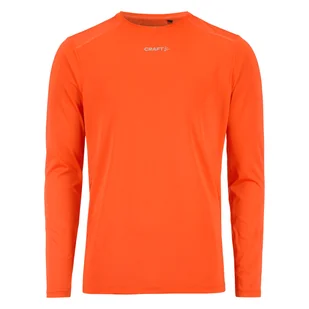 Męska Koszulka z długim rękawem CRAFT ADV ESSENCE LS TEE 2 M 1914793-573000 – Pomarańczowy - Koszulki męskie - miniaturka - grafika 1