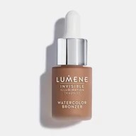 Pudry do twarzy - Lumene LUMENE Invisible Illumination Bronzer z Serum 15ml LU-8918 - miniaturka - grafika 1