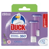 Środki do WC - Zapas krążków do toalety o zapachu lawendowym Duck Fresh Discs 2x36ml - miniaturka - grafika 1