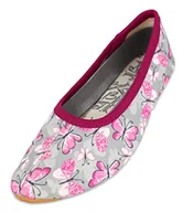 Buty dla dziewczynek - Beck Dziewczęce buty gimnastyczne Harmonie, szary - szary szary 24-38 EU - miniaturka - grafika 1