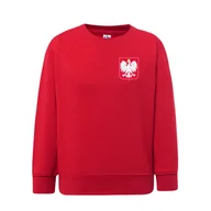 Piłka nożna - Bluza Dziecięca Polska TWÓJ NAPIS Kibica Reprezentacji Bawełna Godło - miniaturka - grafika 1