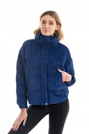 Płaszcze damskie - LEE PUFFER JACKET WASHED BLUE L56VMGLR S - miniaturka - grafika 1