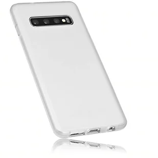 mumbi Etui kompatybilne z Samsung Galaxy S10 etui na telefon komórkowy, przezroczyste, białe - Etui i futerały do telefonów - miniaturka - grafika 1
