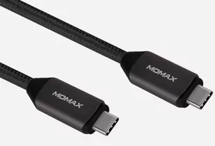 MOMAX Momax Elite Link - Kabel USB-C (Power Delivery) 1 m (czarny) DTC10D - Kable USB - miniaturka - grafika 1