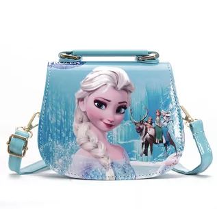 Torebki damskie - Księżniczka Elsa torebka Disney FROZEN niebieska - grafika 1