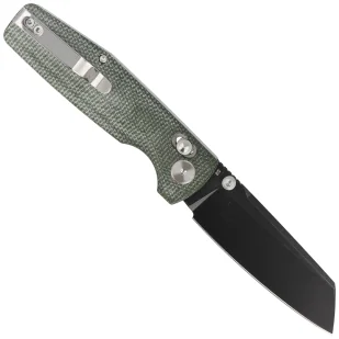 Nóż składany Bestech Slasher Green Micarta, Black Stonewashed D2 (BG43B-2) - Noże - miniaturka - grafika 3