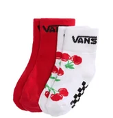 Skarpetki damskie - Skarpety niemowlęce VANS Classic Crew Racing Red (2 pary) VN000Q97IZQ1 - miniaturka - grafika 1