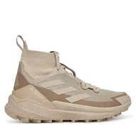 Buty trekkingowe damskie - Trekkingi adidas Terrex Free Hiker 2.0 IF7120 Beżowy - miniaturka - grafika 1