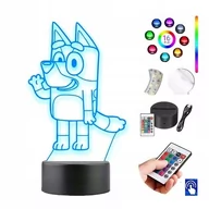 Lampy pozostałe - Lampka na biurko Bajka Blue 16 Kolorów LED PLEXIDO - miniaturka - grafika 1