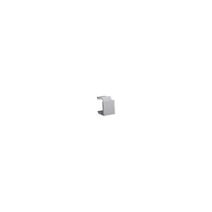 Kontakt Simon KONTAKT_SIMON Zaślepka gnazda teleinformatycznego pojedyńcza BASIC Inox BWB/21 - Klawisze i ramki - miniaturka - grafika 1