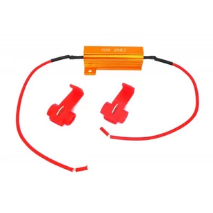 Rezystor - Dekoder Błędu Can 50W 20 Ohm 12V Motoledy - Akcesoria do układu elektrycznego - miniaturka - grafika 1