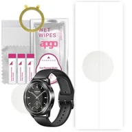 Akcesoria do smartwatchy - 1x folia hydrożelowa MATOWA do Xiaomi Watch S3 - apgo Smartwatch Hydrogel MATTE Protection Ochrona na ekran smartwatcha - miniaturka - grafika 1