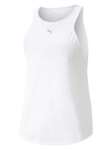 Puma Top sportowy "Nova Shine Ultrabreathe" w kolorze białym - Koszulki sportowe damskie - miniaturka - grafika 1