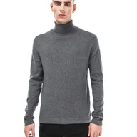 Swetry męskie - Sweter męski Tom Tailor Cosy Cashmere golf z dzianiny-XL - miniaturka - grafika 1