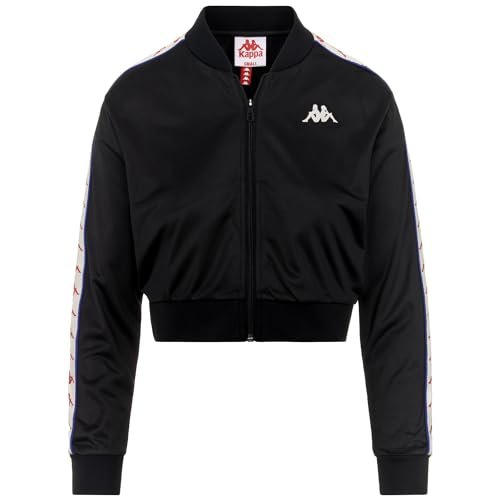 Kappa Damska bluza z zamkiem błyskawicznym, poliester, Sport Street, 222 Band ASBER