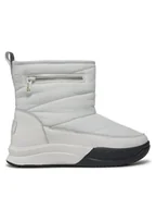 Botki damskie - Roxy Botki ARJB700749 Biały - miniaturka - grafika 1