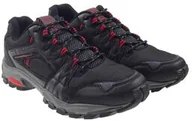 Botki męskie - Buty trekkingiowe męskie Big Star MM174285 czarno-czerwone - miniaturka - grafika 1
