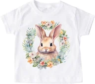 Koszulki dla dziewczynek - koszulka dla dziewczynki wzór zwierzaczek3 - miniaturka - grafika 1