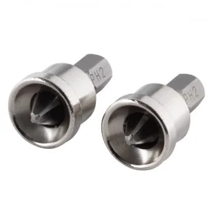 Wolfcraft Wolcraft Bit z Ogranicznikiem 2szt Ph2 x 25mm 1342000 - Uchwyty i stojaki do elektronarzędzi - miniaturka - grafika 4