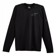 Koszulki męskie - KOSZULKA Z DŁUGIM RĘKAWEM ALPINESTARS PURSUE PERFORMANCE BLACK M - miniaturka - grafika 1