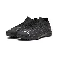 Piłka nożna - PUMA Męskie buty piłkarskie Future Match Tt, Puma Black Puma Silver, 39 EU - miniaturka - grafika 1