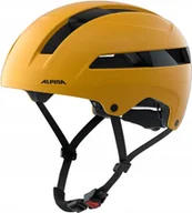 Kaski rowerowe - Kask rowerowy Alpina Urban Soho Burned Yellow Matt M 55-59cm - miniaturka - grafika 1
