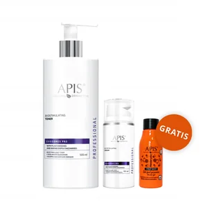 Zestaw Apis Exosomes Pro, biostymulujący krem z roślinnymi egzosomami, 100 ml + tonik z roślinnymi egzosomami, 500 ml + mandarynkowy żel pod prysznic, 50 ml gratis - Zestawy kosmetyków damskich Zestaw Apis Exosomes Pro, biostymulujący krem z roślinnymi egzosomami, 100 ml + tonik z roślinnymi egzosomami, 500 ml + mandarynkowy żel pod prysznic, 50 ml gratis - Zestawy kosmetyków damskich - miniaturka - grafika 1