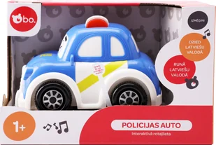 Chicco bo. Interactive police car Latvian language - Zabawki interaktywne dla dzieci - miniaturka - grafika 1