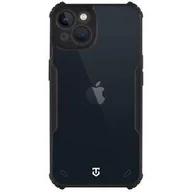 Etui i futerały do telefonów - Obudowa dla telefonów komórkowych Tactical Quantum Stealth na Apple iPhone 13 Czarny/przezroczysty - miniaturka - grafika 1