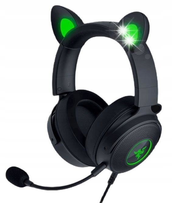 Razer przewodowe Kraken Kitty Edition V2 Pro Nauszne Gamingowe