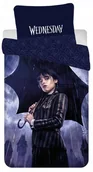 Pościel dla dzieci - Wednesday Wensday Addams Pościel Komplet Dziecięca Młodzieżowa 140X200 - miniaturka - grafika 1