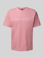 Koszulki męskie - T-shirt z nadrukiem z logo - miniaturka - grafika 1