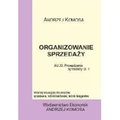 Podręczniki dla szkół zawodowych - Komosa Andrzej Organizowanie sprzedaży EKONOMIK - miniaturka - grafika 1