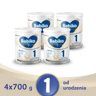 Mleko modyfikowane - Zestaw Bebiko Pro+ 1 Mleko Początkowe, 4 X 700G - miniaturka - grafika 1