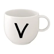 Kubki - Kubek z literą V Letters Villeroy & Boch - miniaturka - grafika 1