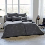 Pościel - Pościel Mako Interlock Jersey Pippa 6898/920 : Kolor - 920/anthrazit, Wymiary - 140/200+70/80 - miniaturka - grafika 1