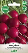 Nasiona i cebule - Rzodkiewka wczesna Lada 10g nasiona - WegAna - miniaturka - grafika 1