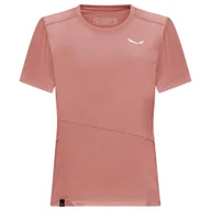 Koszulki i topy damskie - Koszulka damska Salewa Puez Sporty Dry W T-Shirt Desert Pink 40 - miniaturka - grafika 1