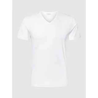 Koszulki męskie - T-shirt z dekoltem w serek w zestawie 2 szt. - Emporio Armani - grafika 1
