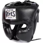 Kaski bokserskie i maski - Cleto Reyes Kask Bokserski Sparingowy Black - miniaturka - grafika 1