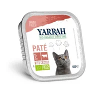 Mokra karma dla kotów - Yarrah Pasztet Bio 16 x 100 g - miniaturka - grafika 1