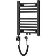 Grzejniki łazienkowe - Mexen Mars grzejnik elektryczny 500 x 400 mm, 300 W, czarny - W110-0500-400-6300-70 - miniaturka - grafika 1