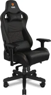 Fotele gamingowe - Fotel Yenkee YGC 200BK FORSAGE XL Gaming Chair YENKEE - miniaturka - grafika 1