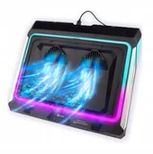 Podkładki chłodzące pod laptopa - Klim Mistral Podkładka Chłodząca Do Laptopa 15-17 cali Wentylator 4500 rpm - miniaturka - grafika 1