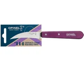 Noże - Opinel Nóż do jarzyn No. 114 zakrzywione ostrze ze stali nierdzewnej z uchwytem z drewna bukowego 254391 - miniaturka - grafika 1