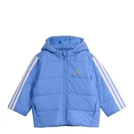 Kurtki i płaszcze dla chłopców - adidas Uniseks - niemowlęta ESSENTIALS 3 STRIPES PADDED JACKET, Blue Fusion/White, 18-24 Months - miniaturka - grafika 1