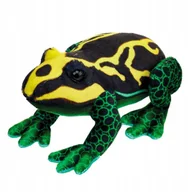 Lalki dla dziewczynek - PLUSZAK MASKOTKA ŻABA BEPPE ŻÓŁTO-CZARNA 13 CM - miniaturka - grafika 1