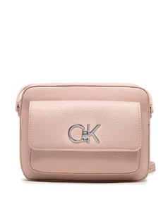 Torebki damskie - Calvin Klein Torebka Re-Lock Camera Bag With Flap Pbl K60K609397 Różowy - grafika 1