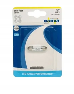 Narva Żarówka Led C5W T10 12V 6000K 1szt 18079 - Żarówki samochodowe - miniaturka - grafika 1