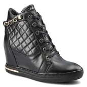 Sneakersy damskie - Carinii, Sneakersy, B5385_-E50-000-000-B88 Czarny, rozmiar 40 - miniaturka - grafika 1